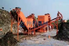 時產150噸建筑垃圾分類處理設備的處理方法”