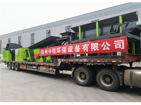 建筑垃圾分揀設備裝車發貨南寧”